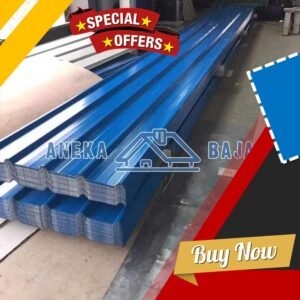 atap spandek warna di cianjur