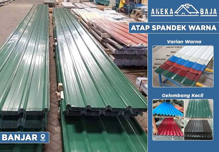 Harga Atap Spandek Warna Banjar Harga Atap Spandek Warna Banjar