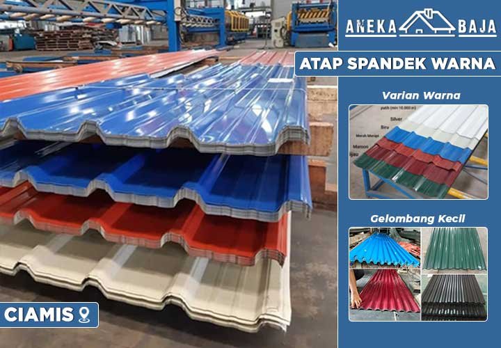 Harga Atap Spandek Warna Ciamis Harga Atap Spandek Warna Ciamis