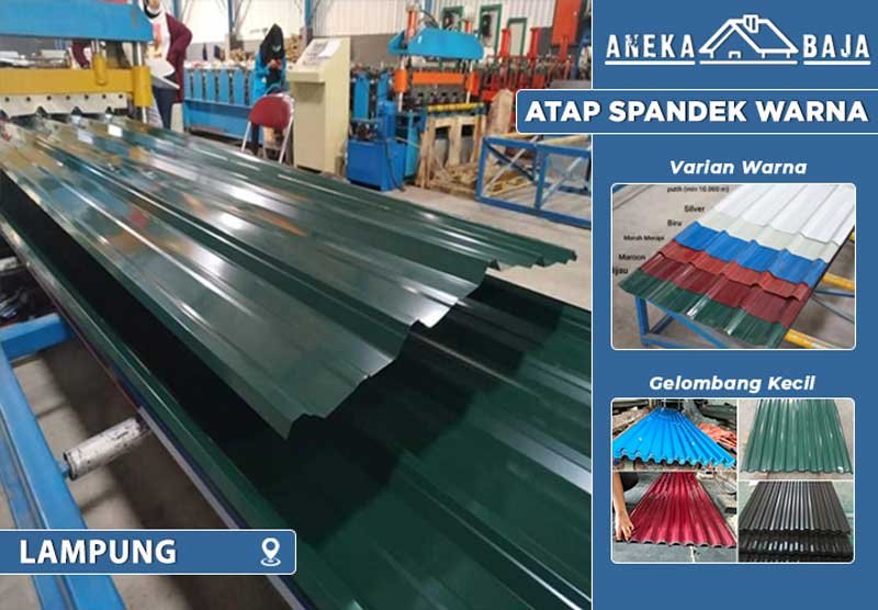 Harga Atap Spandek Warna Lampung Harga Atap Spandek Warna Lampung