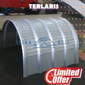 Atap Spandek Lengkung di Bekasi